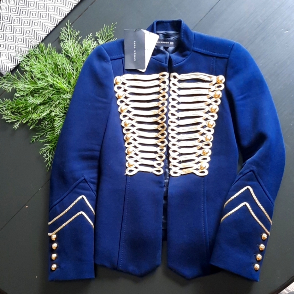 COPY - NWT Zara Navy Jacket XS